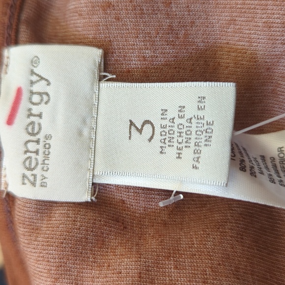 Chico's Zenergy Ombre Velvet Tunic 16 - Picture 14 of 16